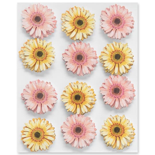 Gerbera Daisy Stickers By Recollections™